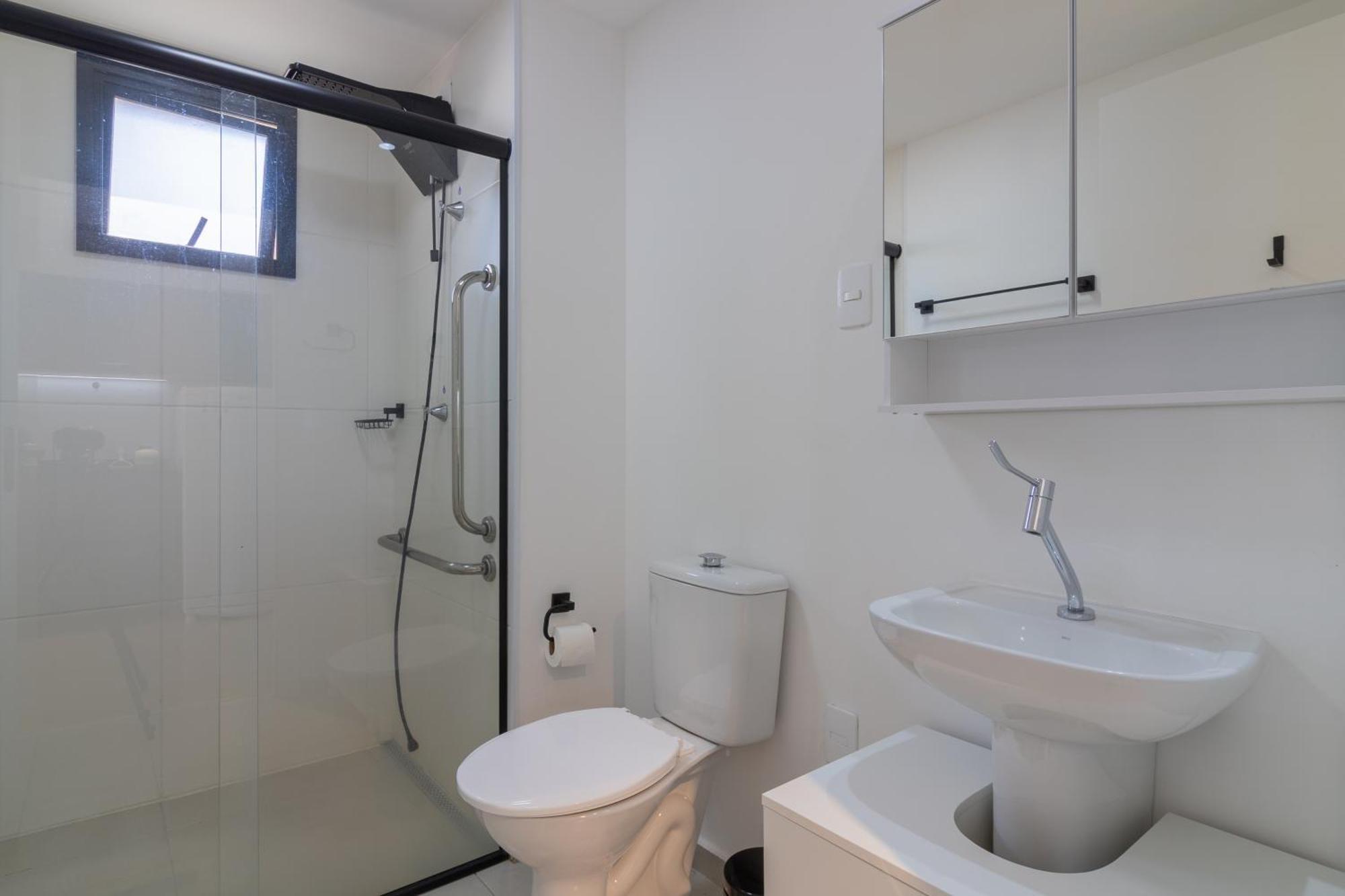 Flat Com Quarto Separado E Varanda A 200M Do Metro Vila Madalena Apartment *