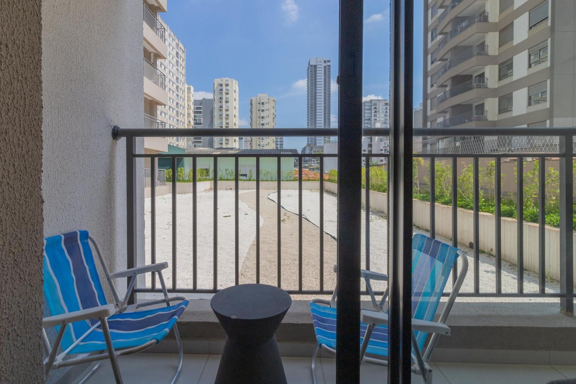 Flat Com Quarto Separado E Varanda A 200M Do Metro Vila Madalena Apartamento São Paulo